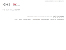Tablet Screenshot of keriricci.com